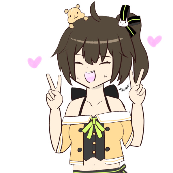 まつりちゃんは笑ってるときが一番かわいい Jyagaimo さんのイラスト ニコニコ静画 イラスト