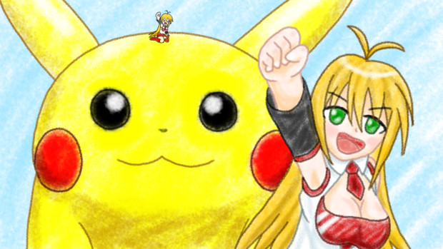 ピカチュウとgo ゆーり さんのイラスト ニコニコ静画 イラスト