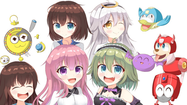 全員集合 Latis さんのイラスト ニコニコ静画 イラスト