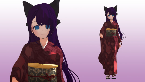 スミレ 地縛少年花子くん モデル配布用 Mmd Avadonia さんのイラスト ニコニコ静画 イラスト