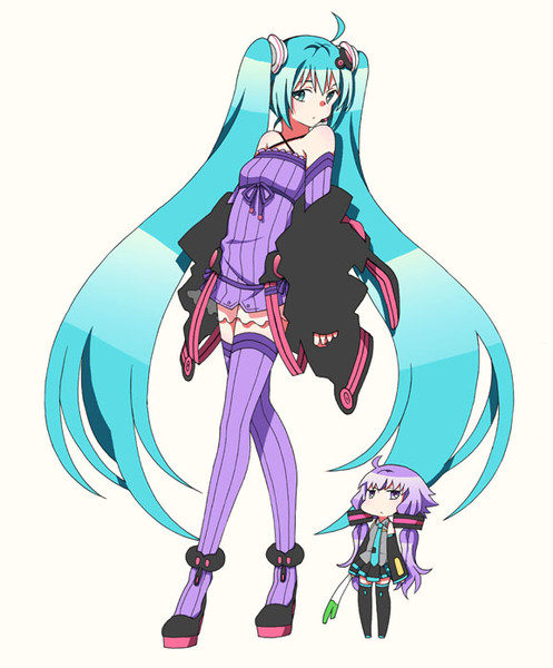 初音ミクで結月ゆかり 衣装交換 浅井麻 さんのイラスト ニコニコ静画 イラスト