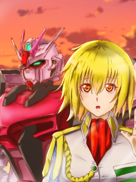 機動戦士ガンダムseed 暁の車 カガリ ストライクルージュ 月空きー太 さんのイラスト ニコニコ静画 イラスト
