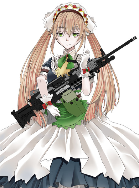メイドと銃 そあら さんのイラスト ニコニコ静画 イラスト