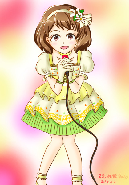 長富蓮実ちゃんssr 憧れのメドレー ぴょん さんのイラスト ニコニコ静画 イラスト