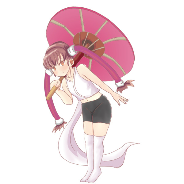 傘を持った女の子 くそや商店 さんのイラスト ニコニコ静画 イラスト