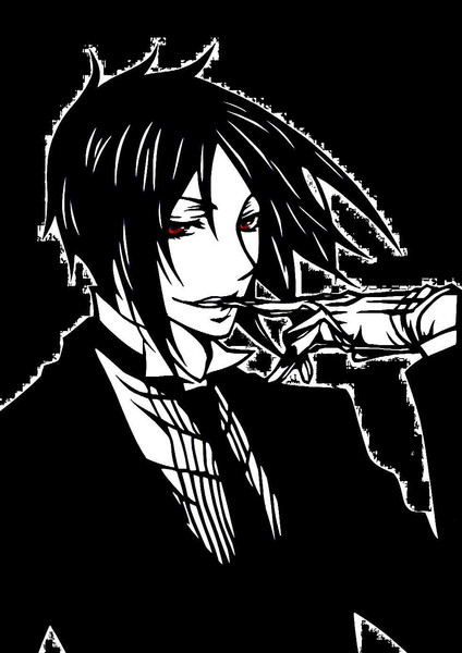 黒執事を切り絵った まり藻ね ぜ さんのイラスト ニコニコ静画 イラスト