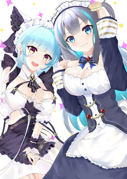 チェシャーとネプチューン Kay さんのイラスト ニコニコ静画 イラスト