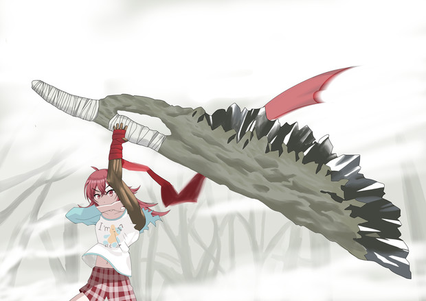 是 射殺す百頭 ナインライブズブレイドワークス 小宮果穂ver 村雲 さんのイラスト ニコニコ静画 イラスト