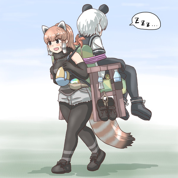 ジャイアントパンダちゃんを運動場まで 向山 さんのイラスト ニコニコ静画 イラスト