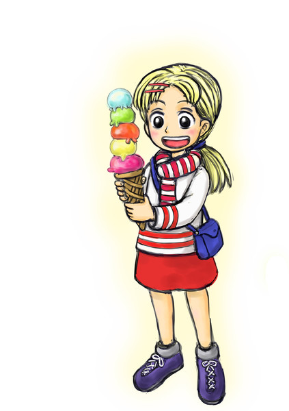 スモーカー大佐のズボンにアイスを食べさせてあげた子 八十衛門 さんのイラスト ニコニコ静画 イラスト