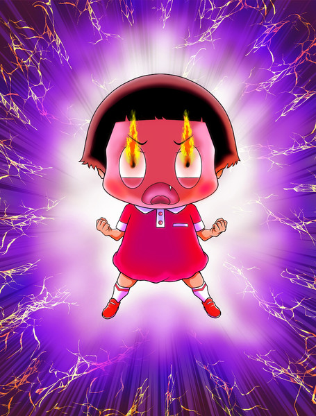 激昂したチコちゃん ガンマ イラストたまに漫画 さんのイラスト ニコニコ静画 イラスト