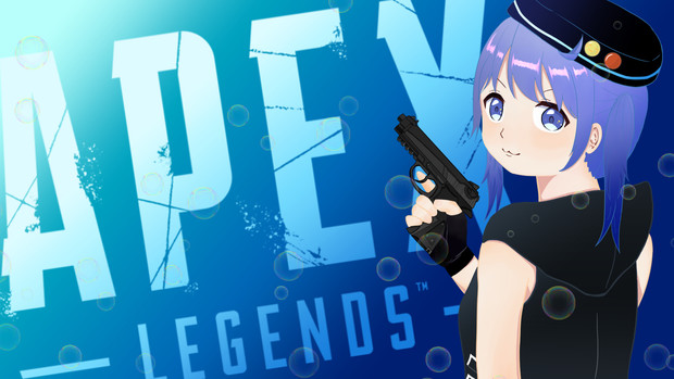 銃を構えるちーちゃん サムネ風 峰秋しろ さんのイラスト ニコニコ静画 イラスト