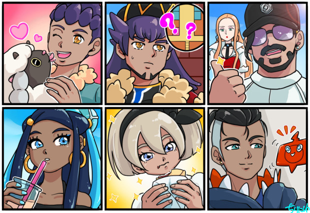 ガラル褐色ズ ちりにゅ さんのイラスト ニコニコ静画 イラスト