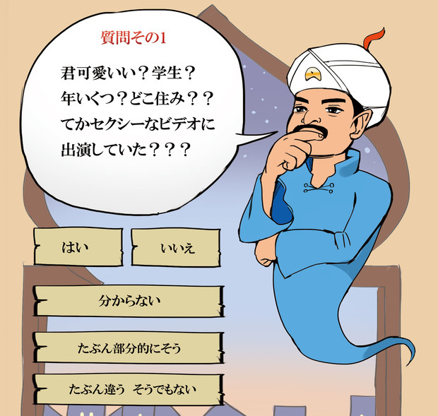 出会い厨のアキネーター Diz さんのイラスト ニコニコ静画 イラスト