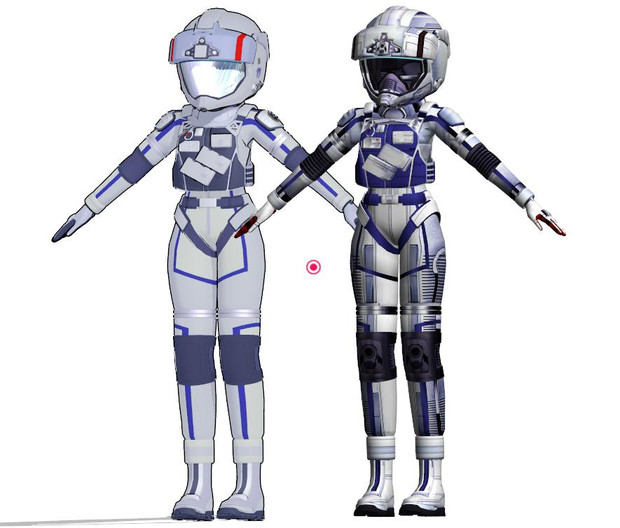 気密服モデル改造中 Cyanp さんのイラスト ニコニコ静画 イラスト