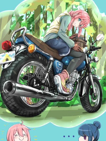 バイク妄想なでしこ イツズミ さんのイラスト ニコニコ静画 イラスト