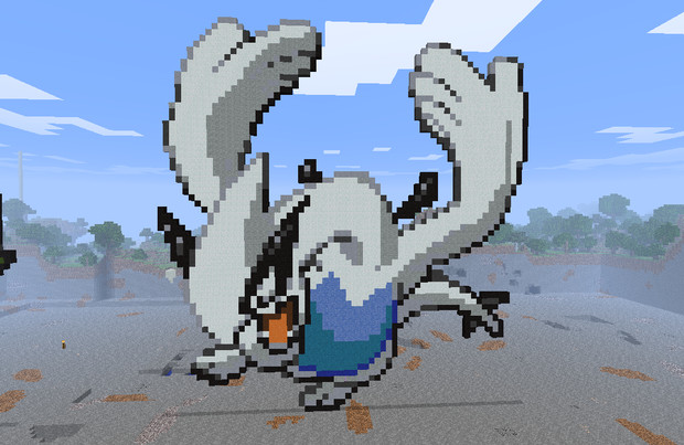Minecraft ルギア Tokihanon さんのイラスト ニコニコ静画 イラスト