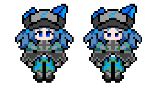 ドット絵 蛇と邪神とアルフレイム冒険譚のメラルカマンタ くまだかわい さんのイラスト ニコニコ静画 イラスト