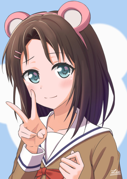 奥沢美咲 誕生日イラスト リック さんのイラスト ニコニコ静画 イラスト
