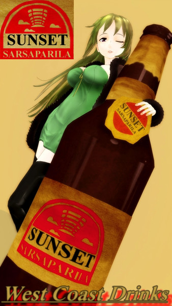 サンセット サルサパリラ祭りだ 背景一色縦長 カトラス リトルジャックp さんのイラスト ニコニコ静画 イラスト