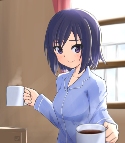 ヴィーネとモーニングコーヒー 鳩尾 さんのイラスト ニコニコ静画 イラスト
