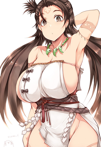 卑弥呼様ぁー 塚沢 マキちゃん配布立ち絵完成 さんのイラスト ニコニコ静画 イラスト