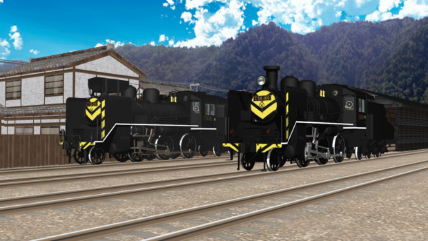 モデル追加】C56ゼブラ塗装【MMD鉄道】 / ざ！ さんの