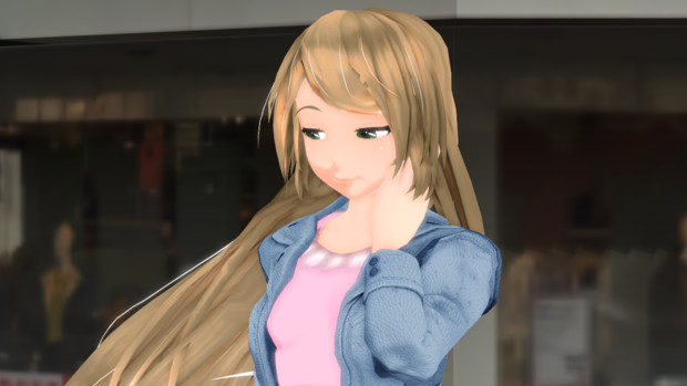 第1回mmdセクシー静画祭 髪をかきあげる姿はセクシーですか Player Just A さんのイラスト ニコニコ静画 イラスト