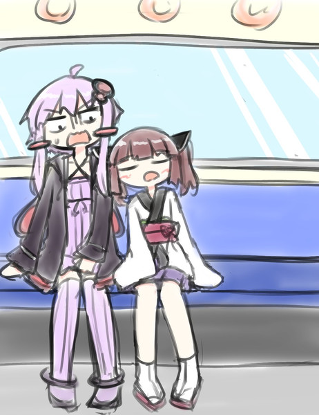 寄りかかりきりたん んゆ さんのイラスト ニコニコ静画 イラスト