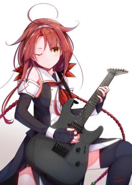 Guitar 江風 べいりーず さんのイラスト ニコニコ静画 イラスト