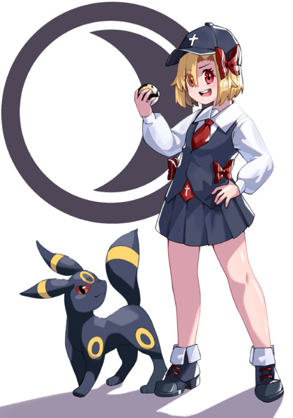 あくタイプの使い手ルーミア 三可郷 さんのイラスト ニコニコ静画 イラスト