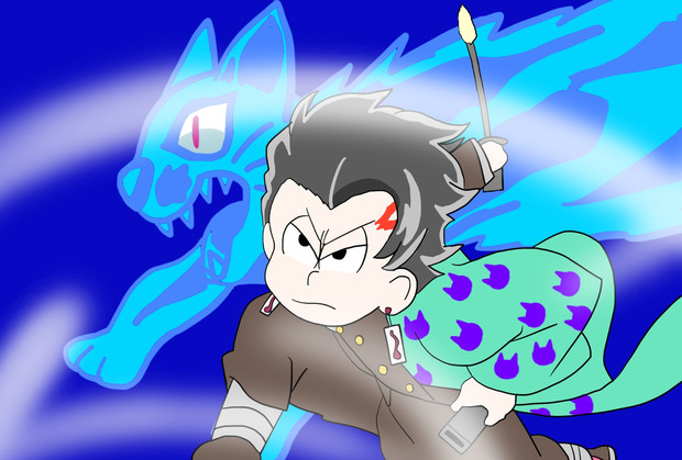 壱ノ型にゃんこ斬り 絵描きの冒険者katosan さんのイラスト ニコニコ静画 イラスト