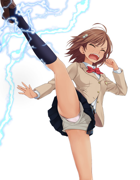短パンは見えてもいいけどパンツはビリビリ 野中 りつ さんのイラスト ニコニコ静画 イラスト