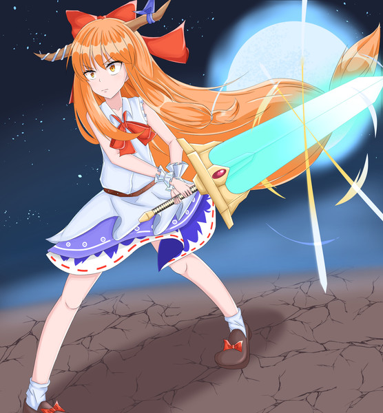 聖剣 月 を装備するsik あきなす さんのイラスト ニコニコ静画 イラスト