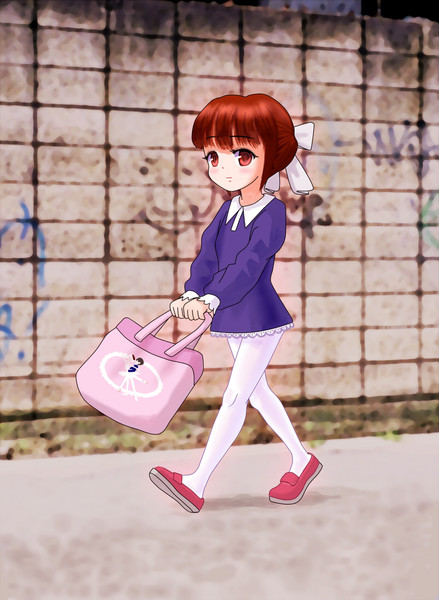 バレエ教室帰りの少女 碓井央 さんのイラスト ニコニコ静画 イラスト