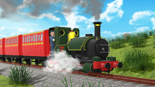 Mmd鉄道 タリスリン 配布あり Sodor P さんのイラスト ニコニコ静画 イラスト