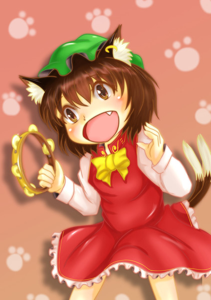 タンバリンを叩いてるだけ Tarou さんのイラスト ニコニコ静画 イラスト