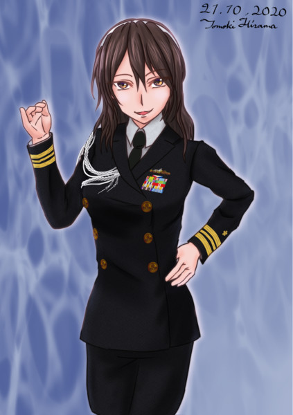 制服足柄さん