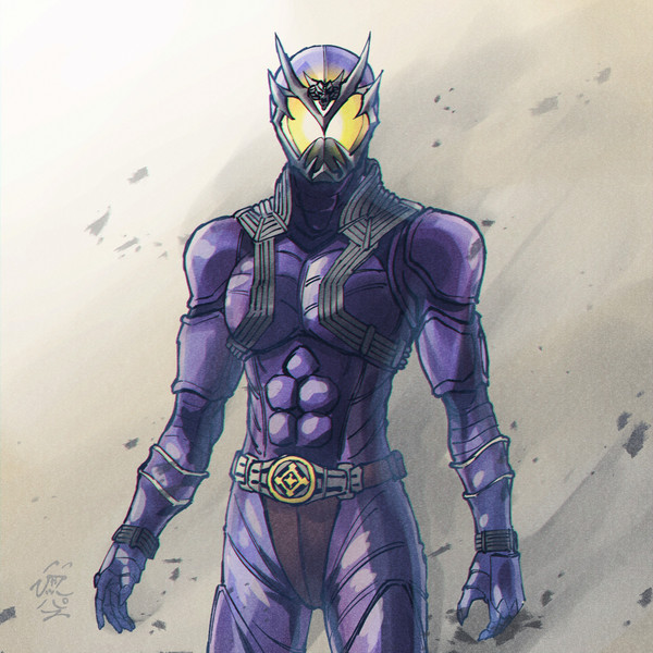 仮面ライダー滅を鬼にしてみた 電球食人びゃッこパス さんのイラスト ニコニコ静画 イラスト