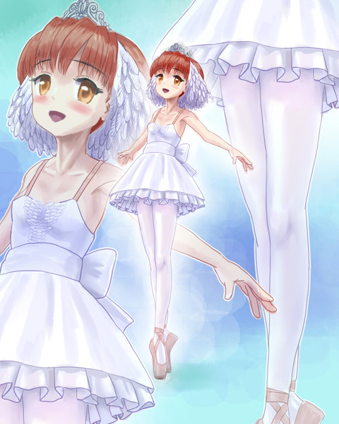 ジャンパースカートバレリーナ いろいろ強調版 碓井央 さんのイラスト ニコニコ静画 イラスト