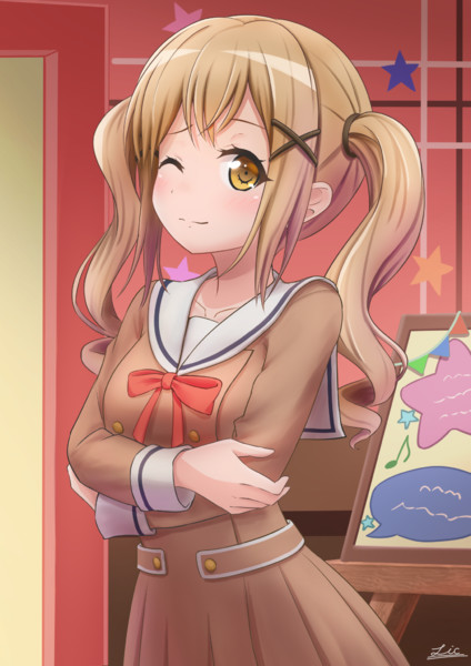 市ヶ谷有咲 誕生日イラスト リック さんのイラスト ニコニコ静画 イラスト