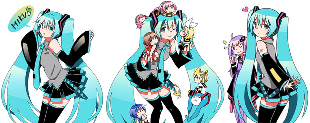 初音ミクと愉快な仲間たち2 浅井麻 さんのイラスト ニコニコ静画 イラスト