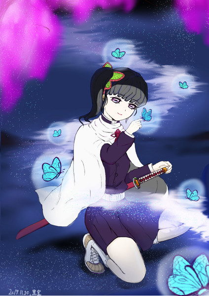 栗花落カナヲと夜川 Hosimiya さんのイラスト ニコニコ静画 イラスト