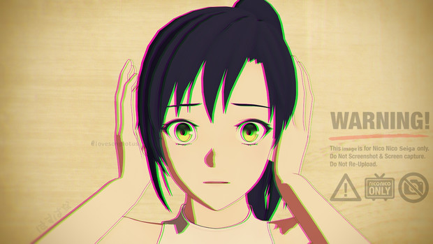 処理ができない Mmdオリキャラ ポニテちゃん はすはな さんのイラスト ニコニコ静画 イラスト