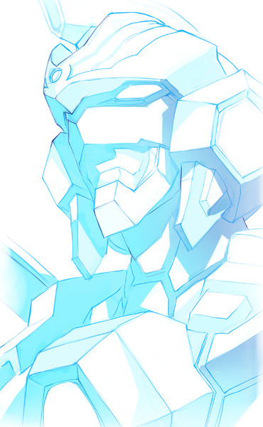 電光超人グリッドマン１話配信開始 塚沢 さんのイラスト ニコニコ静画 イラスト