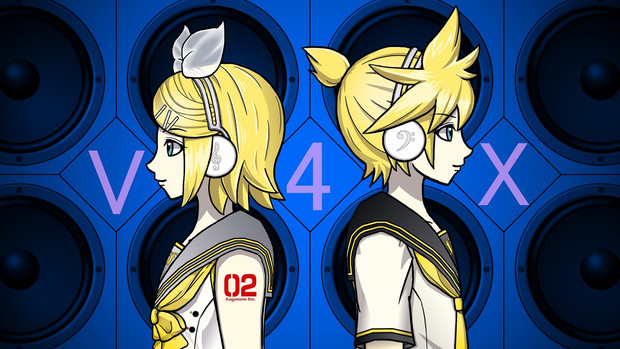 鏡音リン レンv4x るのp さんのイラスト ニコニコ静画 イラスト