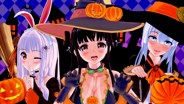 ハッピーハロウィン うどんげ姫様えーりん 月島 さんのイラスト ニコニコ静画 イラスト