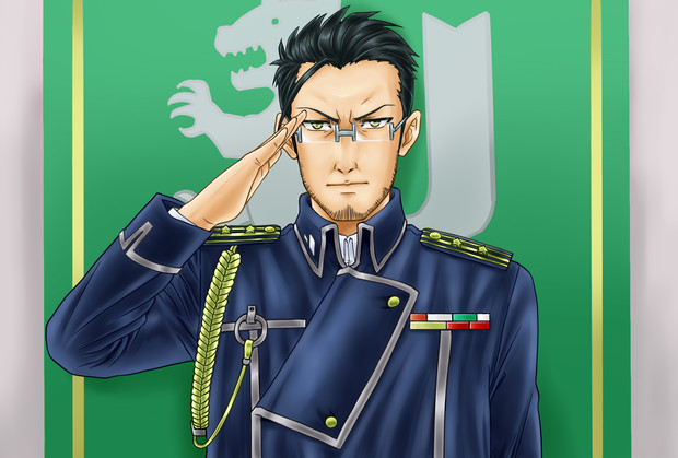 ヒューズ中佐 人類イチ號 さんのイラスト ニコニコ静画 イラスト