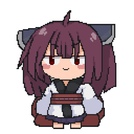 きりたん ドット絵の私も可愛いですよね 歪み猫 鋼の意思ss さんのイラスト ニコニコ静画 イラスト