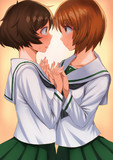 壁紙風秋山優花里 椎名エクセル さんのイラスト ニコニコ静画 イラスト